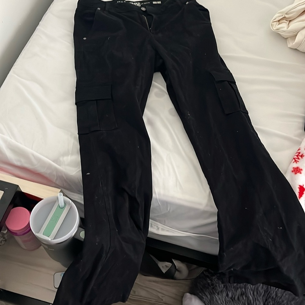 REWASH black cargo pants